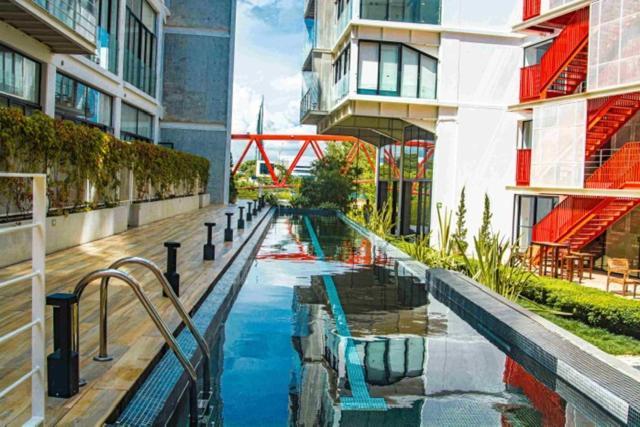 Moderno Apto Shift Zona 16, Cerca De Embajada Eeuu Y Explanada Cayala Guatemala City Exterior photo